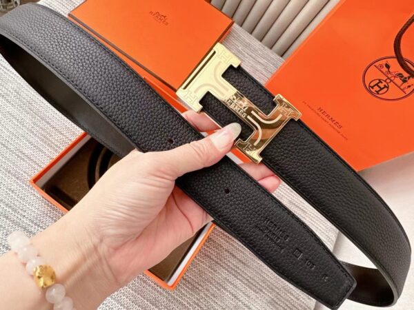 Hermès Inspired Reversible Belt | Dual-Tone Design