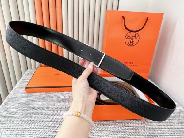 Hermès Inspired Reversible Belt | Dual-Tone Design
