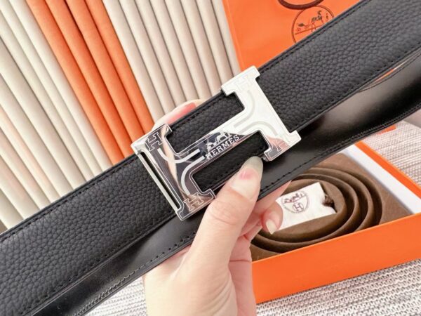 Hermès Inspired Reversible Belt | Dual-Tone Design