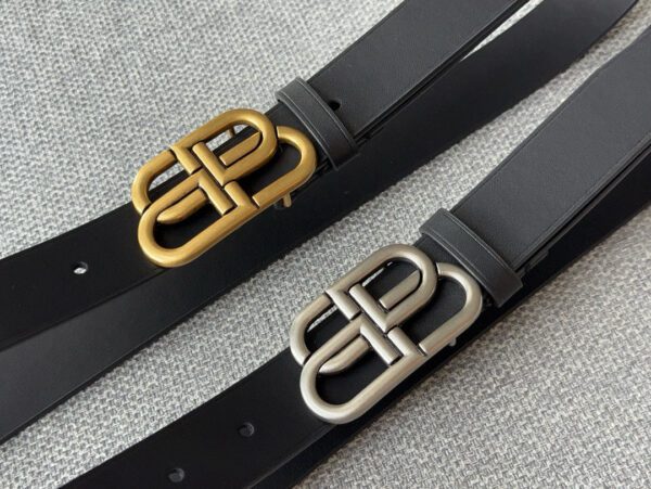 Balenciaga Inspired Leather Belt