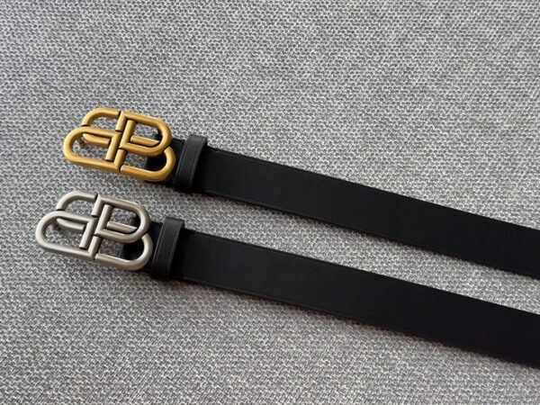 Balenciaga Inspired Leather Belt