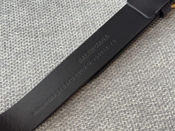 Balenciaga Inspired Leather Belt