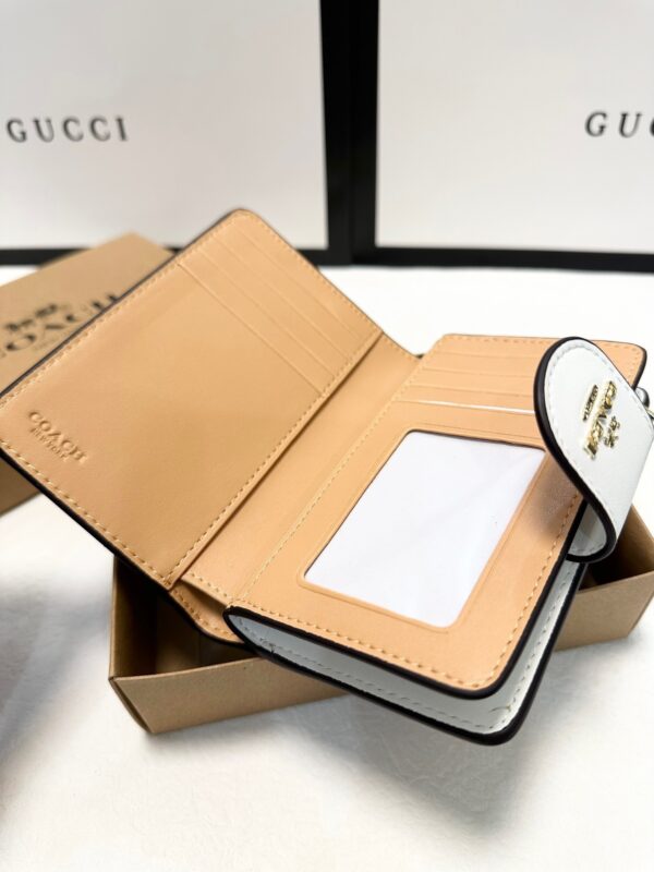 Coach Inspired Leather Wallet