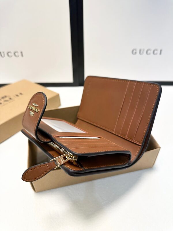 Coach Inspired Leather Wallet