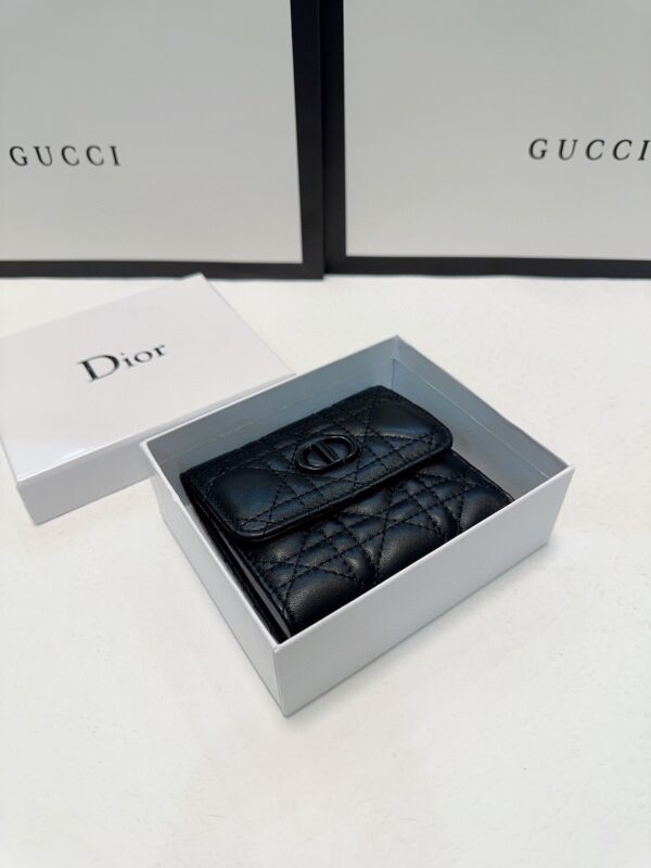 Dior Inspired Lambskin Wallet