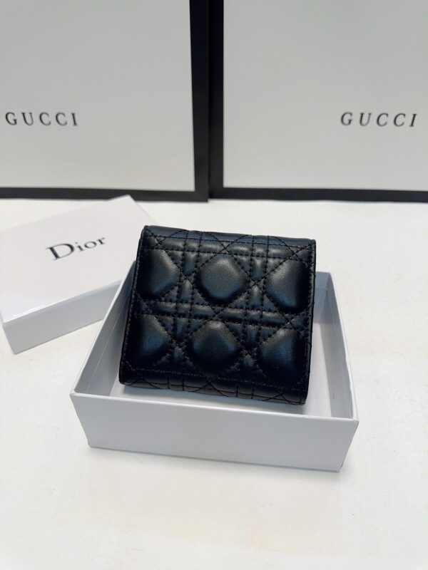 Dior Inspired Lambskin Wallet