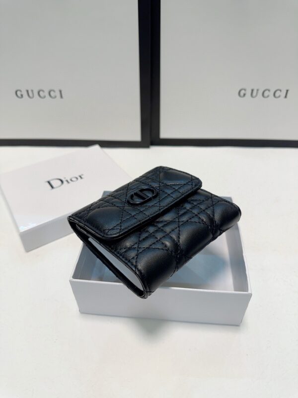 Dior Inspired Lambskin Wallet