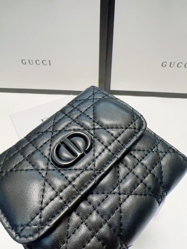 Dior Inspired Lambskin Wallet