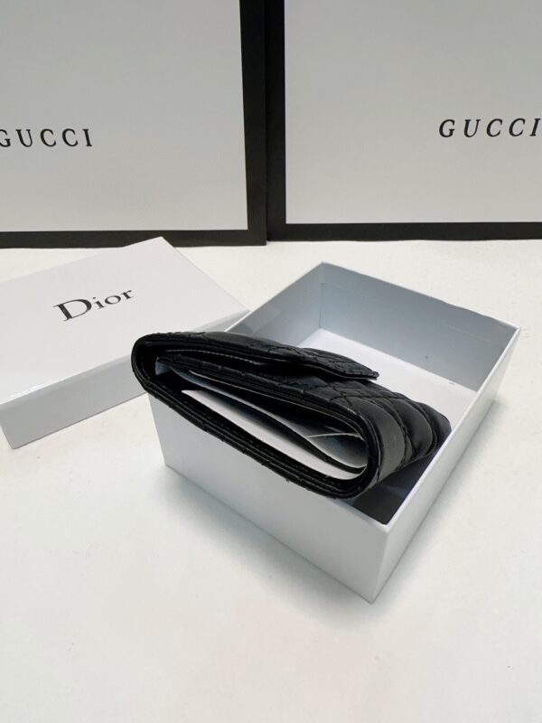 Dior Inspired Lambskin Wallet