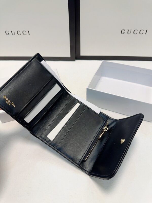 Dior Inspired Lambskin Wallet