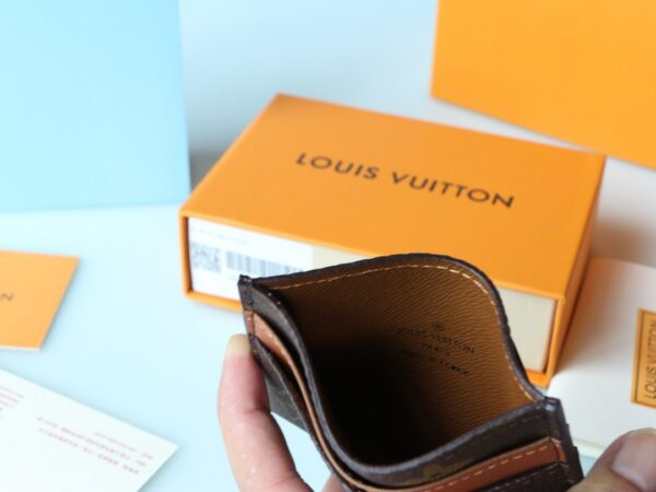 Multi-Color Genuine Leather Card Holder Wallet
