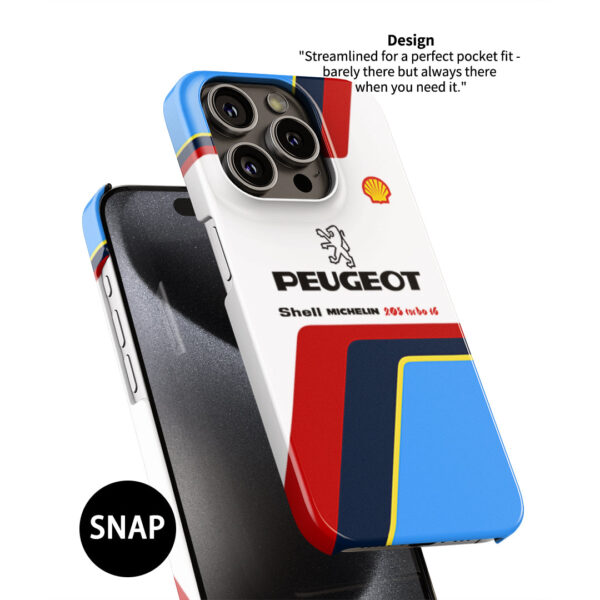 Peugeot 205 T16 Group B Phone Case ¨C Celebrate Rally History