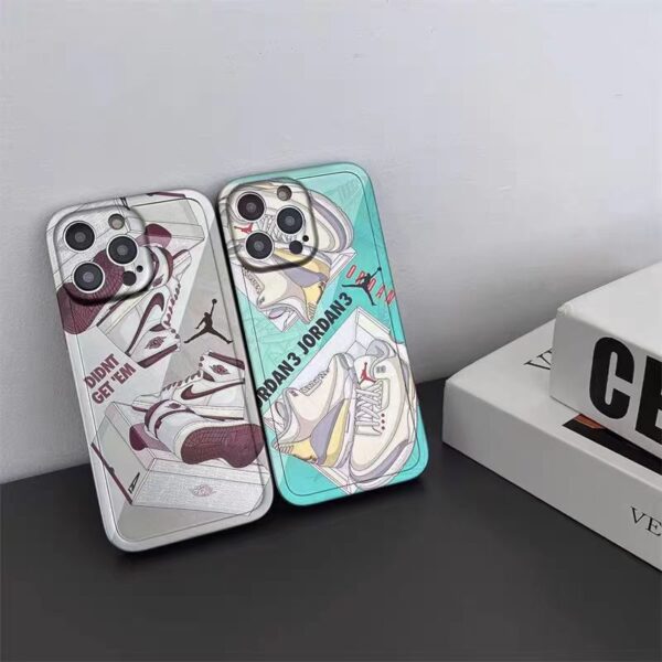 Frosted sports shoe iPhone case