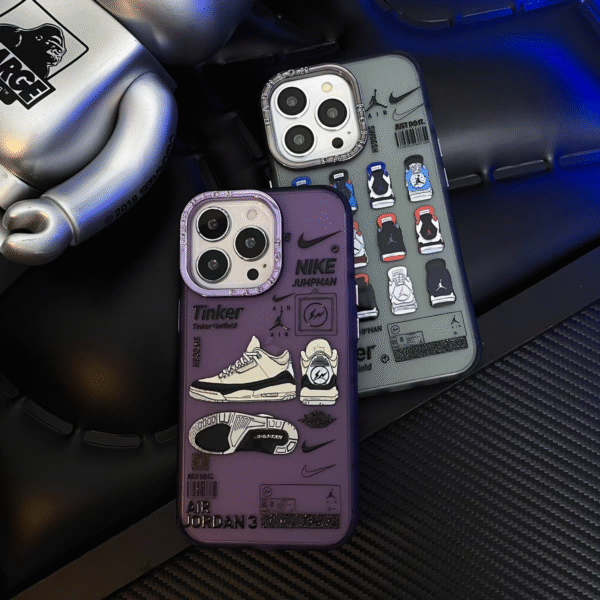 Frosted sports shoe transparency iPhone case