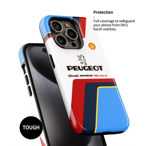 Peugeot 205 T16 Group B Phone Case ¨C Celebrate Rally History