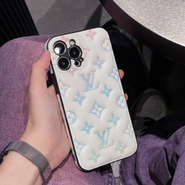 Monogram iPhone Case -Blue-QB2411830-GTOCASE