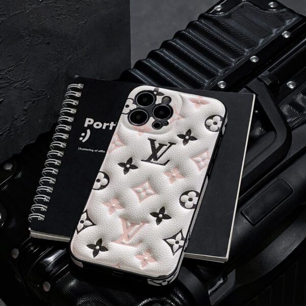 Monogram iPhone Case -Black-QB2411830-GTOCASE