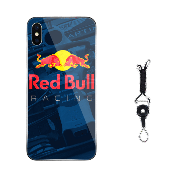 Red Bull  iPhone 16 Pro Max Case - Style VII(A/B/C/D) Premium Liquid Silicone/Matte/Frosted Cover with Lanyard