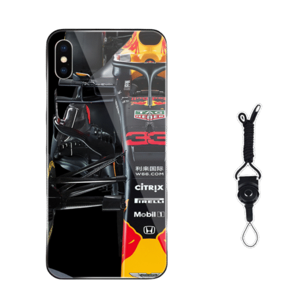 Red Bull  iPhone 16 Pro Max Case - Style VII(A/B/C/D) Premium Liquid Silicone/Matte/Frosted Cover with Lanyard