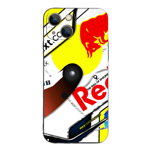 Red Bull  iPhone 16 Pro Max Case - Liquid Silicone, Full Camera Protection, Stylish Black Trim  E/F/G/H