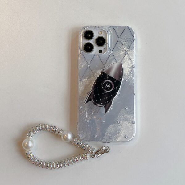 Chanel iPhone 16 case-Chanel phone case with chain