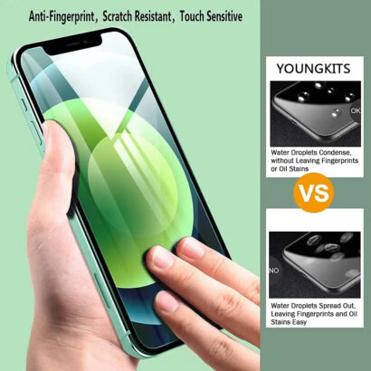 Military-Grade Shock Absorption Camera Lens Protector for iPhone 15 Pro Max - HD Clear, Anti-Scratch, Bubble-Free Screen Protector
