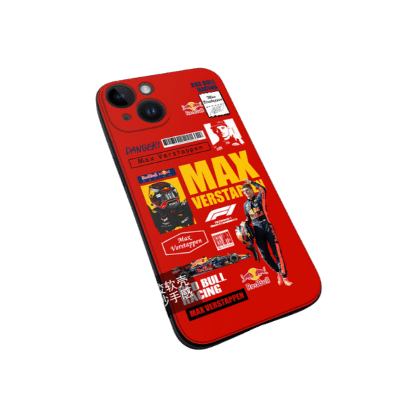 Shockproof ultra-thin iPhone 16 Pro Max case with eagle sand grip - Racing red silicone cover for full-edge drop protection and non-slip handling