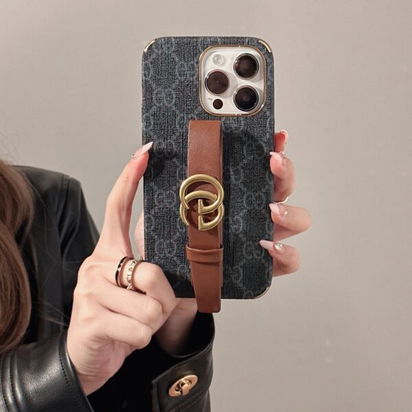 Handmade Gucci leather pasted phone case