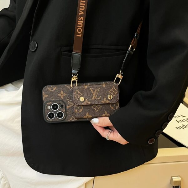 LV second hand phone card case