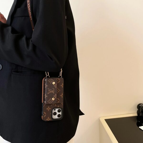 LV second hand phone card case