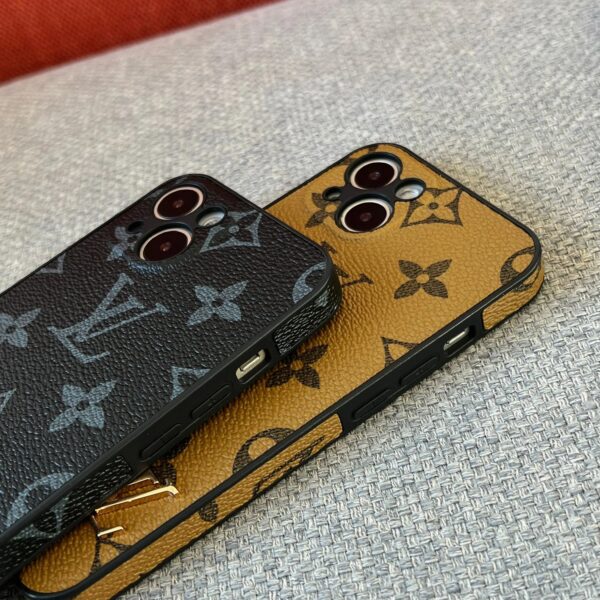 LV iPhone Case_Gold LV Phone Case