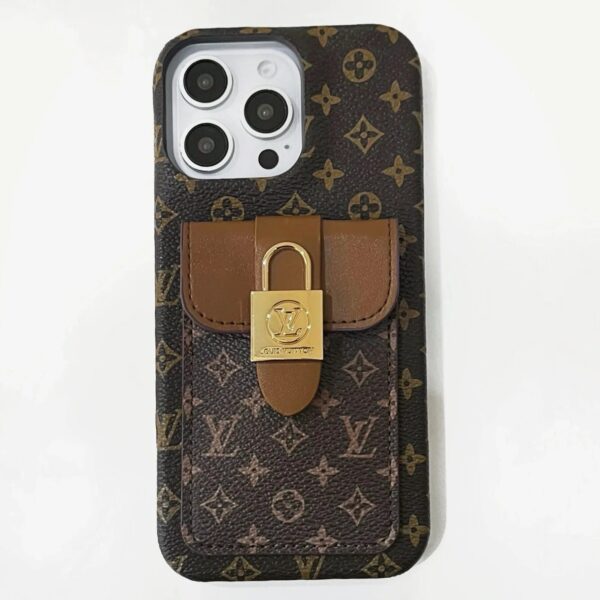 Handmade LV iPhone 16 case-LV crossbody phone case